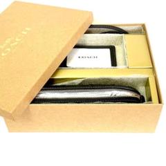 日本未入荷！】 COACH コーチ ペンケース パスケース 黒 筆箱