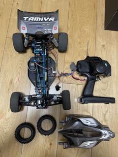 タミヤ DF-03 キーンホーク　ブルーアルミパーツ改造 プロポセット タミヤ DF-03 キーンホーク ブルーアルミパーツ改造 プロポ