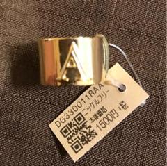 Ane Mone アネモネ ゴールド リング イニシャルA 指輪