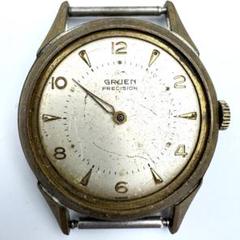 ジャンク GRUEN PRECISION 手巻き腕時計 A3367 ジャンク GRUEN PRECISION 手巻き腕時計 A3367