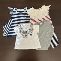 Tシャツ　ボーダー　90 セット　ブランシェス まとめ