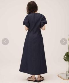 RANDEBOO ロングワンピースFサイズ RANDEBOO - 〔RANDEBOO〕モカティアードフレアロングワンピース
