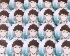 ハイキュー!! 及川徹　主将缶バッジ