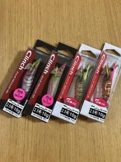 SHIMANO 2.5号 10g エギ 4個セット フラッシュブーストクリンチ
