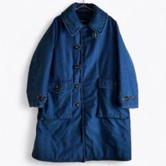 45R 麦サテンのAKIYAコート　インディゴ　ダブル　トレンチコート DECEMBER COORDINATES2023 | Collection | 45R