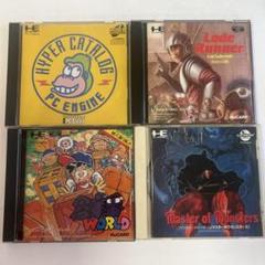 PCエンジン ゲームソフト 4本セット