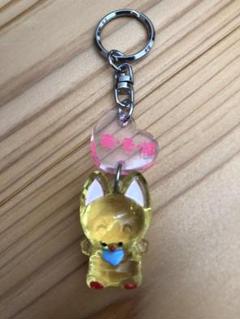 レトロきつねキーホルダー