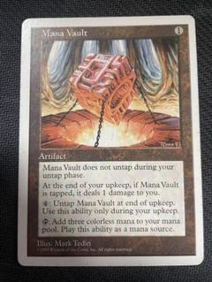 【MTG】魔力の櫃/Mana Vault　英語版3枚セット MTG 魔力の櫃 Mana Vault (英語版) 3ED トレーディングカード