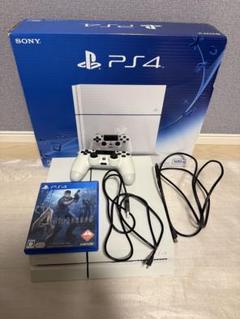 ホワイト PS4 本体 500GB コントローラー付き