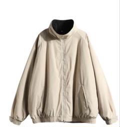 BONBON ベージュ ジャンパー 新品タグ付き Sサイズ 高身長 裏シャギー マキシ丈Vネックジャンスカ（トールサイズ