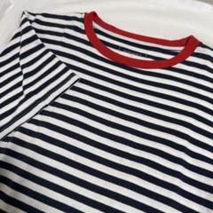 ソフネット 18ss 新品同様 タグ付 ライン ボーダー サマー ニット