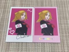 WJ50周年展　BLEACH ブリーチ 缶バッジ ウルキオラ 織姫 3点セット WJ50周年展 BLEACH ブリーチ 缶バッジ ウルキオラ 織姫 3点