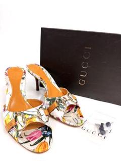 【良品】GUCCIグッチ　サンダル　パンプス　ミュール GUCCI - グッチ GUCCI ホースビット パイソン柄 パンプス