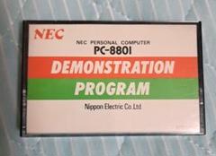 NEC PC-8801 デモプログラム カセット