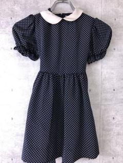 【超美品‼️】森英恵 VIVID ドット柄 ワンピース（襟取り外し可） 超美品‼️】森英恵 VIVID ドット柄 ワンピース（襟取り外し可