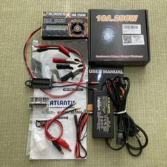 ミニ四駆　THUNDER サンダー　充電器　電池慣らし　モーター慣らし　セット Amazon.co.jp: THUNDER 250W DCバランス充電器ディス