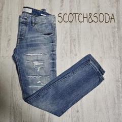 SCOTCH&SODA　ダメージデニムパンツのサムネイル