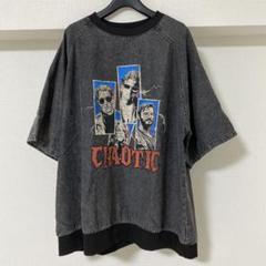 CHAOTIC オーバーサイズTシャツ ダークグレー
