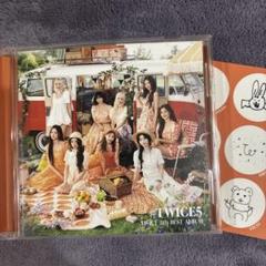 TWICE5 通常盤 CD ステッカー 16 - メルカリ