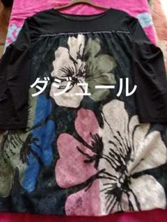 ダジュール花柄長袖チュニック　LL ダジュール花柄長袖チュニック LL - メルカリ