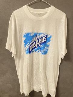 ★【90s】アクエリアス　ヴィンテージ　Tシャツ シングルステッチ　ホワイト★