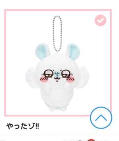 ちいかわ 褒めろッ モモンガだらけくじ【E賞】やったゾ！ 2点