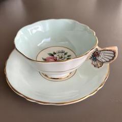 ★超希少★訳アリ美品★ パラゴン バタフライハンドル アンティーク カップ のみ ☆超希少☆訳アリ美品☆ パラゴン バタフライハンドル