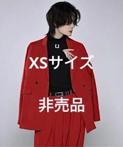 ADRER】オーバーテーラードジャケット 赤 - メルカリ