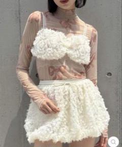 【新品未使用】poppy カーゴパンツ ホワイト レース 刺繍 あさぎーにょ 新品未使用】poppy カーゴパンツ ホワイト レース 刺繍 あさぎー
