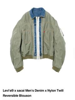 【最終値下】Levi's® x sacai ナイロンデニムジャケットsize4 最終値下】Levi's® x sacai ナイロンデニムジャケットsize4