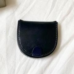 期間限定値下げ!早い者勝ち ブライドルレザー 馬蹄型 小銭入れ 未使用 新品
