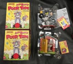 【計4個】トムとジェリー POOR TOM フィギュア　未開封2個＋外箱開封2個 計4個】トムとジェリー POOR TOM フィギュア 未開封2個＋外箱