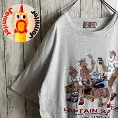【VINTAGE◎】キャプテンサンタ 古着 90s Tシャツ L ビックプリント