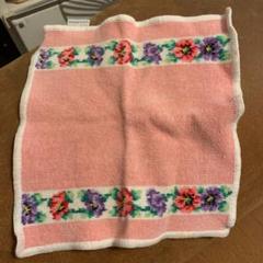 美品❤︎フェイラー ハンカチ ピンク 花柄