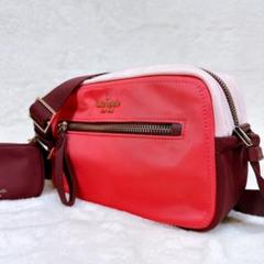 充実の品 極美品✨ ケイトスペード チェルシー カメラバッグ ナイロン バッグ