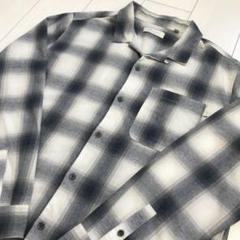 レギュラー古着！STANDARD/CLOTHビッグサイズオンブレチェック柄シャツ