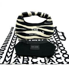【美品】MARC JACOBS サックバッグ ゼブラ レザー ハンドバッグ