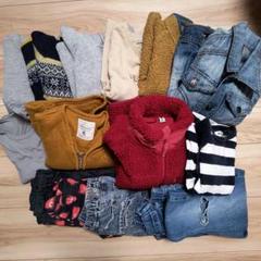 子供服セット　キッズ　まとめ売り　冬服　長袖　長ズボン　上着　男の子