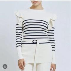 週末割引BORDERS at BALCONY ♡ショルダーフリルデニムジャケット