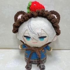 にじぱぺっと　にじさんじ　にじぱぺ　ぬい服　10cm 猫耳　ヘッドドレス　いちご