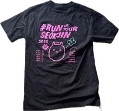 #RUNSEOKJIN_EP.TOUR in JAPAN 　Tシャツ黒 BTS RUNSEOKJIN in JAPAN Tシャツ ブラック JINサイズ｜Yahoo