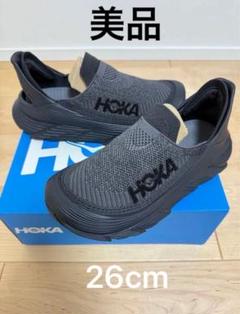 HOKA U RESTORE TC BLACK リストア 26cm