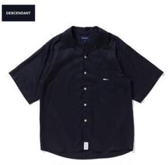 トップス DESCENDANT PIER SATIN SHIRT open collar PIER OPEN COLLAR SS SHIRT - DESCENDANT (ディセンダント