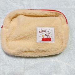 SNOOPY スヌーピー　ポーチ　ふわもこポーチ　付録　Seventeen