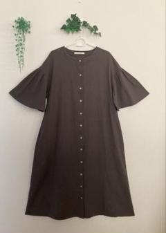 美品 SM2 ￼sm2rhythmサマンサモスモス リズム リネン混 ワンピース