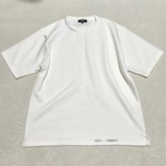 ビームスハート◇ステッチ入カットソー 半袖Tシャツ デザイン シンプル L