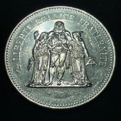 クルミネコ様　50フラン大型銀貨　2枚 希少世界で20枚1978フランス 銀貨 50 フラン NGC MS64ヘラクレス
