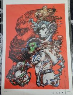 寺田克也　ユニーク作品　原画 寺田克也 ユニーク作品 原画
