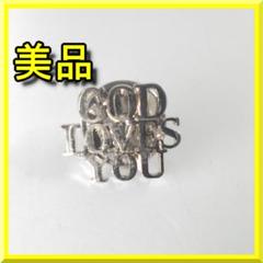 ティファニー GOD LOVES YOU ピン バッチ シルバー 19 f998 ティファニー GOD LOVES YOU ピン バッチ シルバー 19 f998