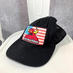 toy machine　キャップ　ブラック　ロゴ　キャラクター　アメリカ国旗